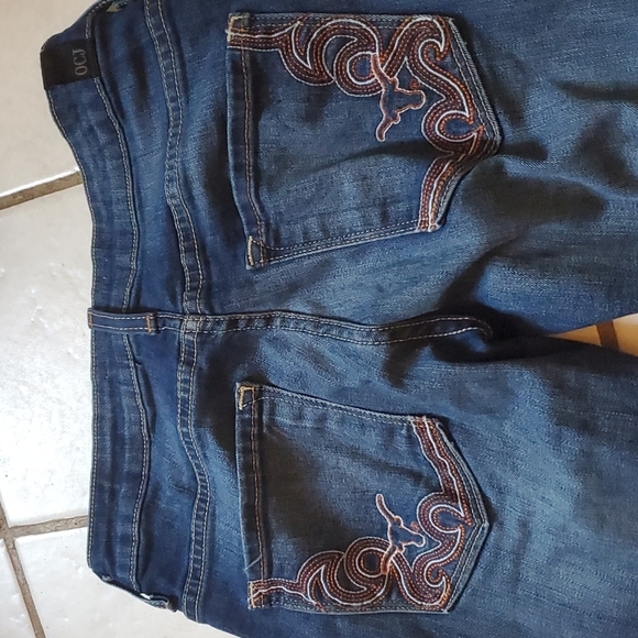 OCJ Longhorn  jeans size 26 UT apparel longhorn pants denim - Picture 14 of 16
